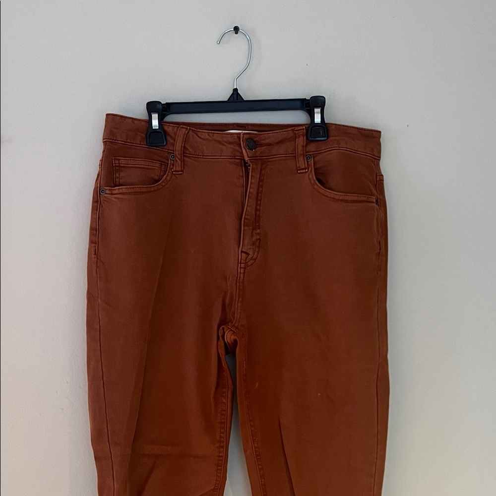Harper Women's Skinny Jeans in Rust